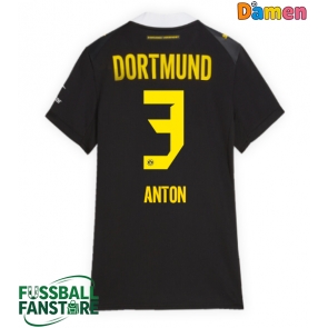 Borussia Dortmund Waldemar Anton #3 Replik Auswärtstrikot Damen 2026-27 Kurzarm